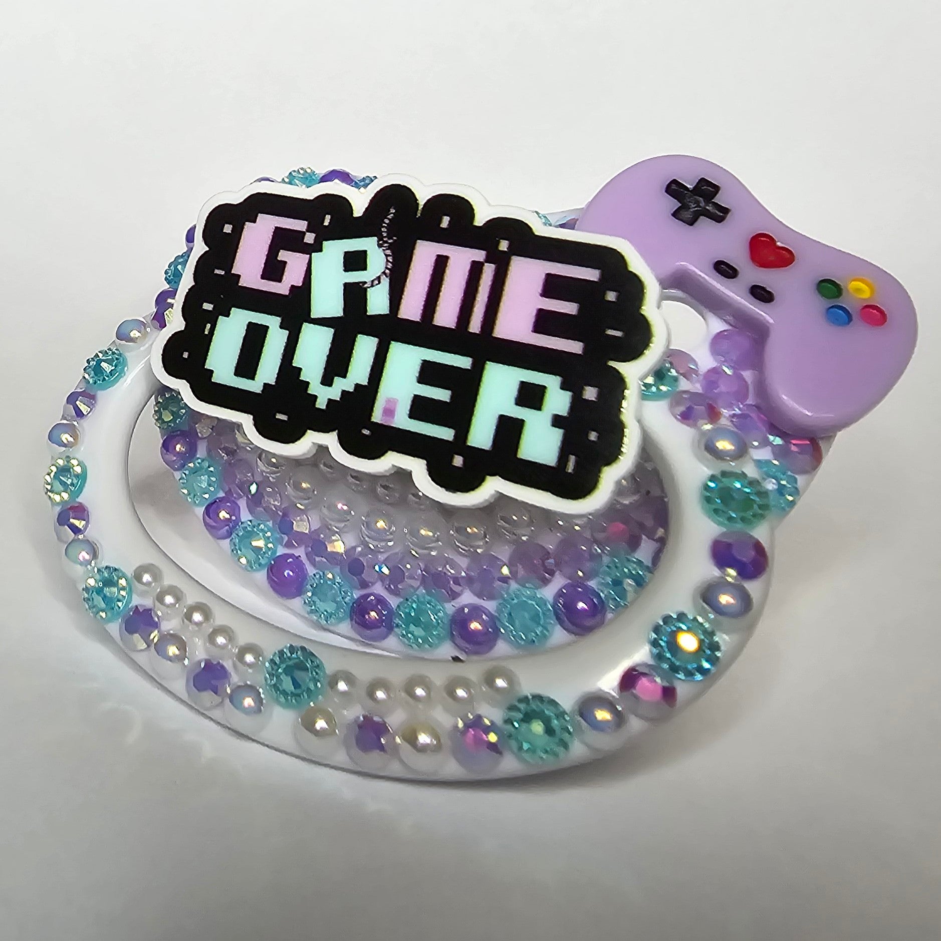 GAME OVER Adult Pacifier