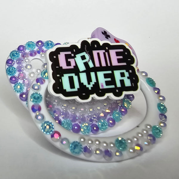 GAME OVER Adult Pacifier