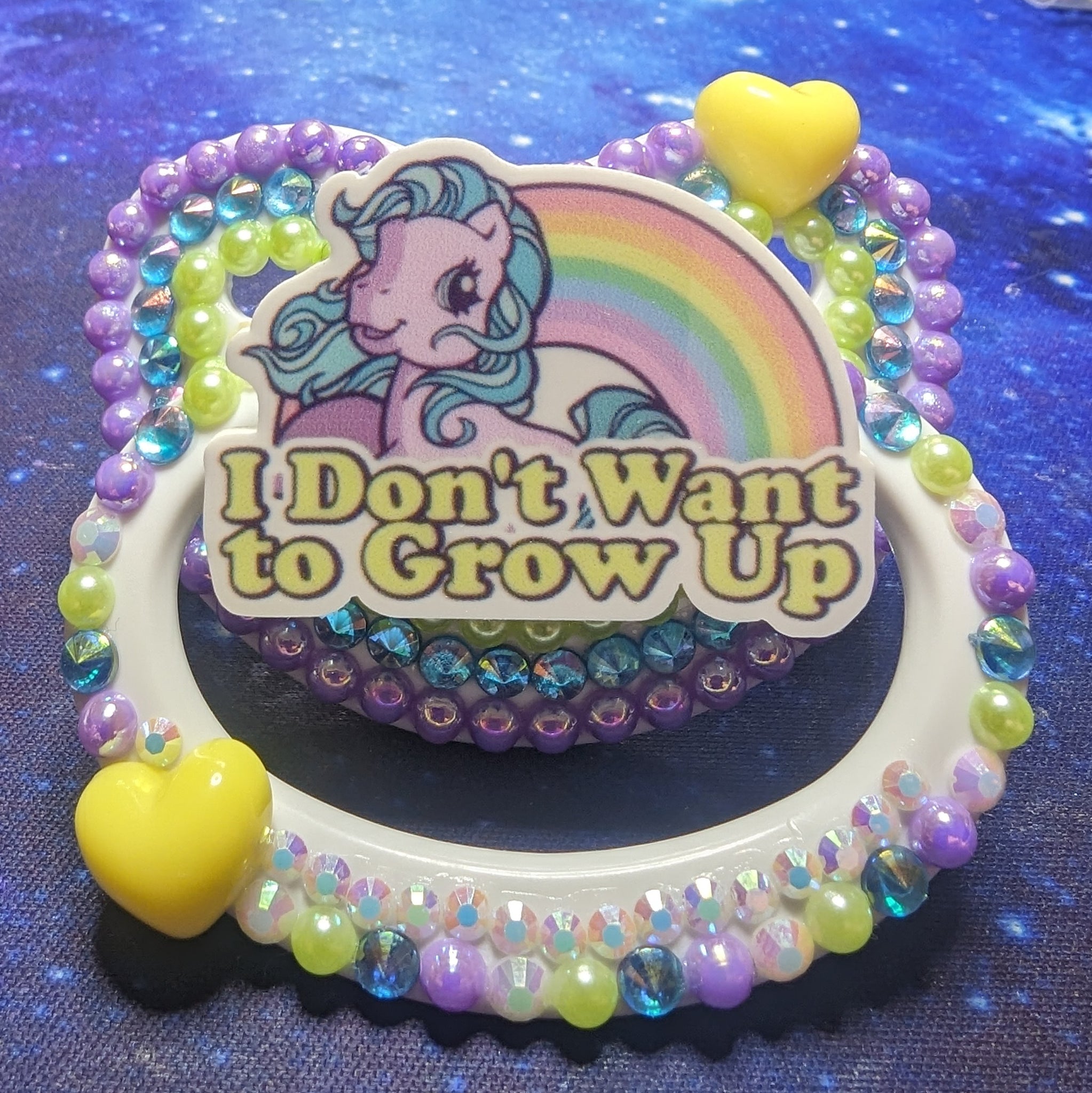 I Don't Want to Grow Up Pony Adult Pacifier